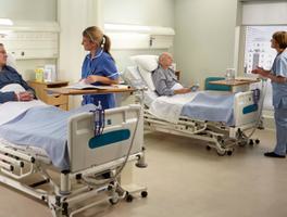 2 bed hospital ward image