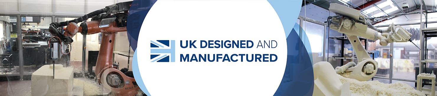 UK Designed and Manufactured banner image