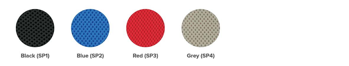 Spacer Material Swatches